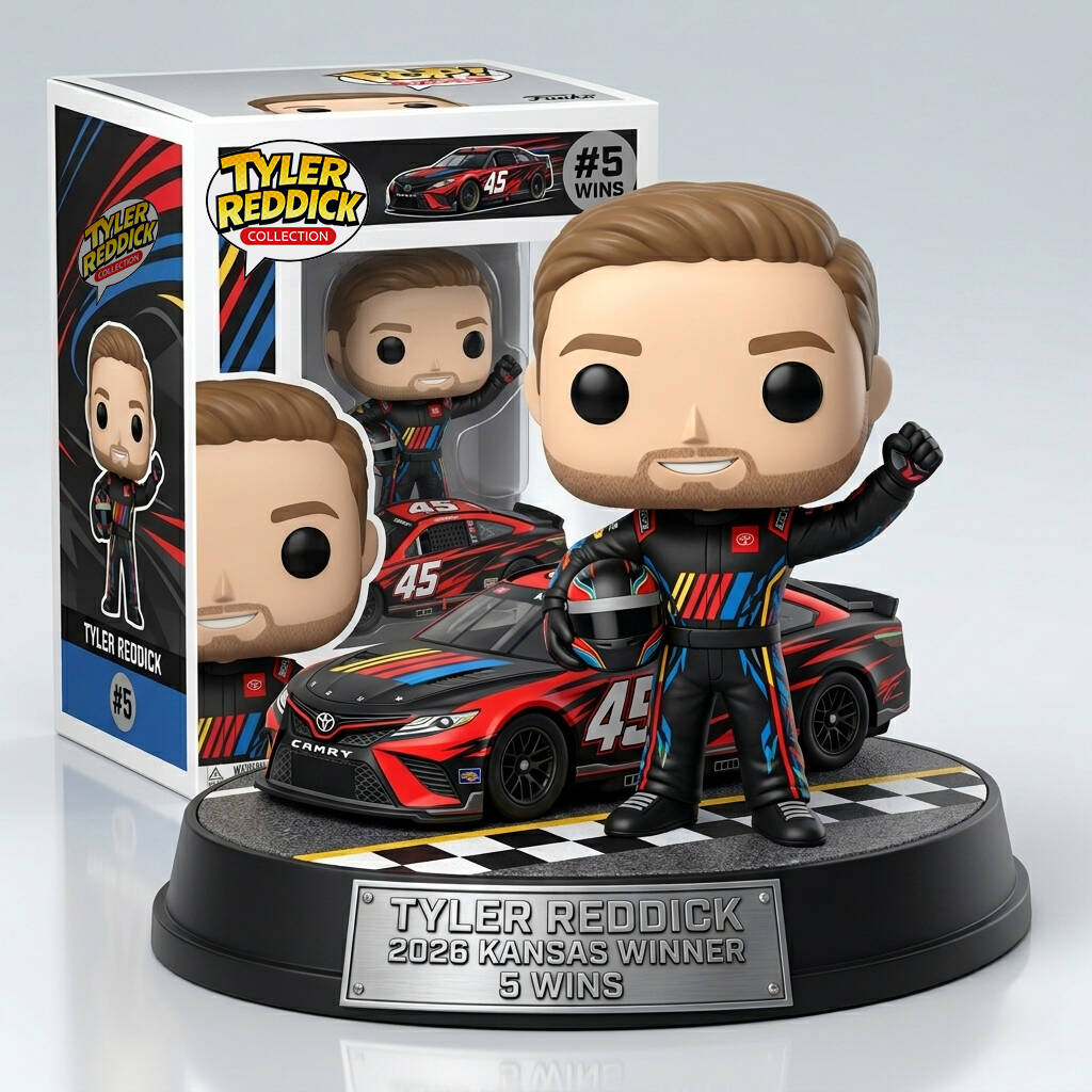 Tyler Reddick: 2026 Kansas Apex Pop Figure Edition