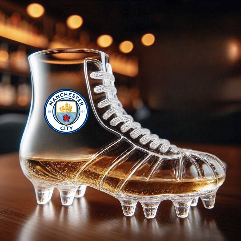 🥃👟Premier League Football Shoes Glass