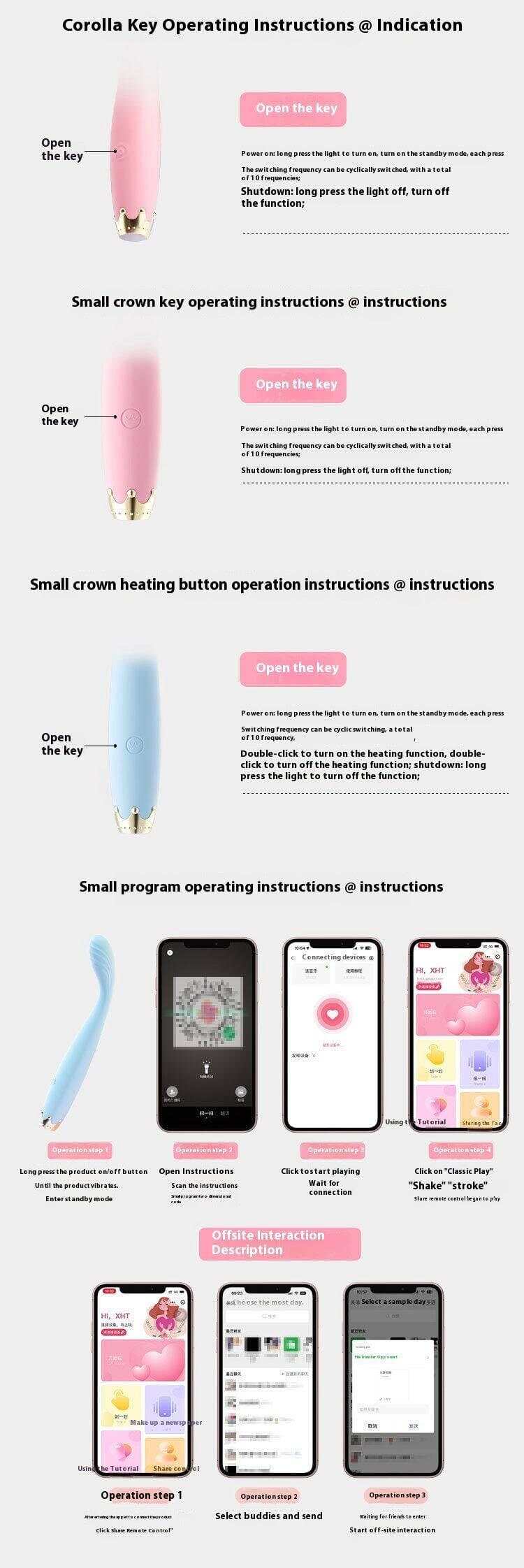 Passion Pulse Adult - Female Vibrating Wand – Clitoral Vibrator
