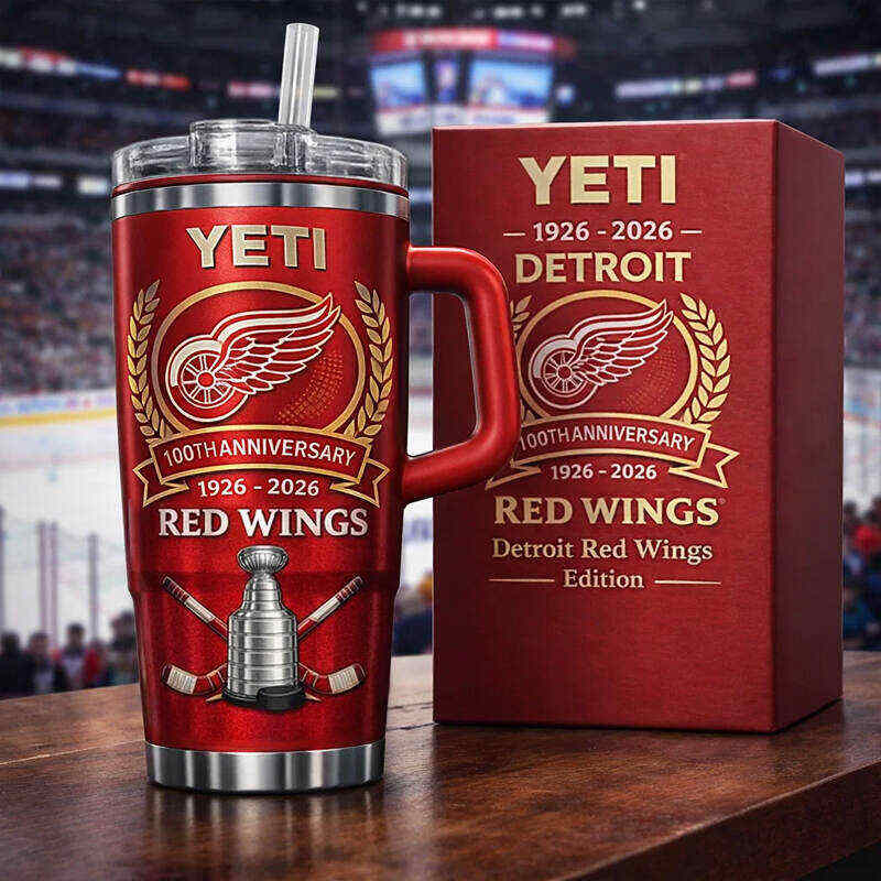 Red Wings 100th Anniversary Stanley YETI Tumbler