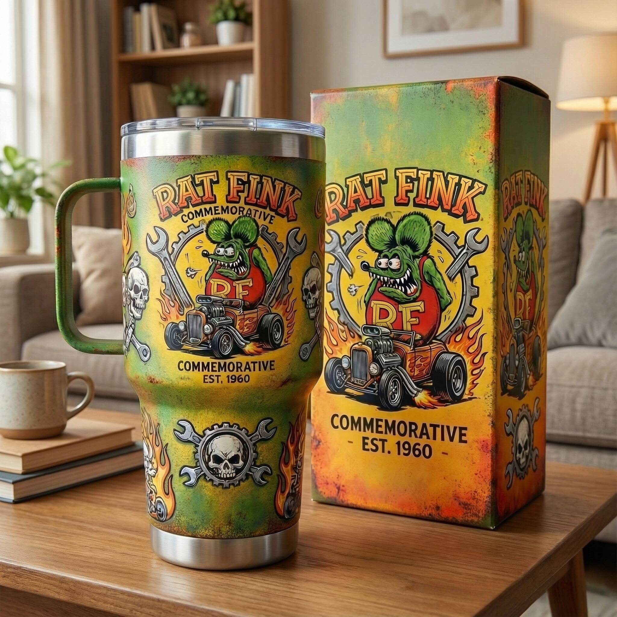 ☠️🐭Rat Fink Commemorative Tumbler