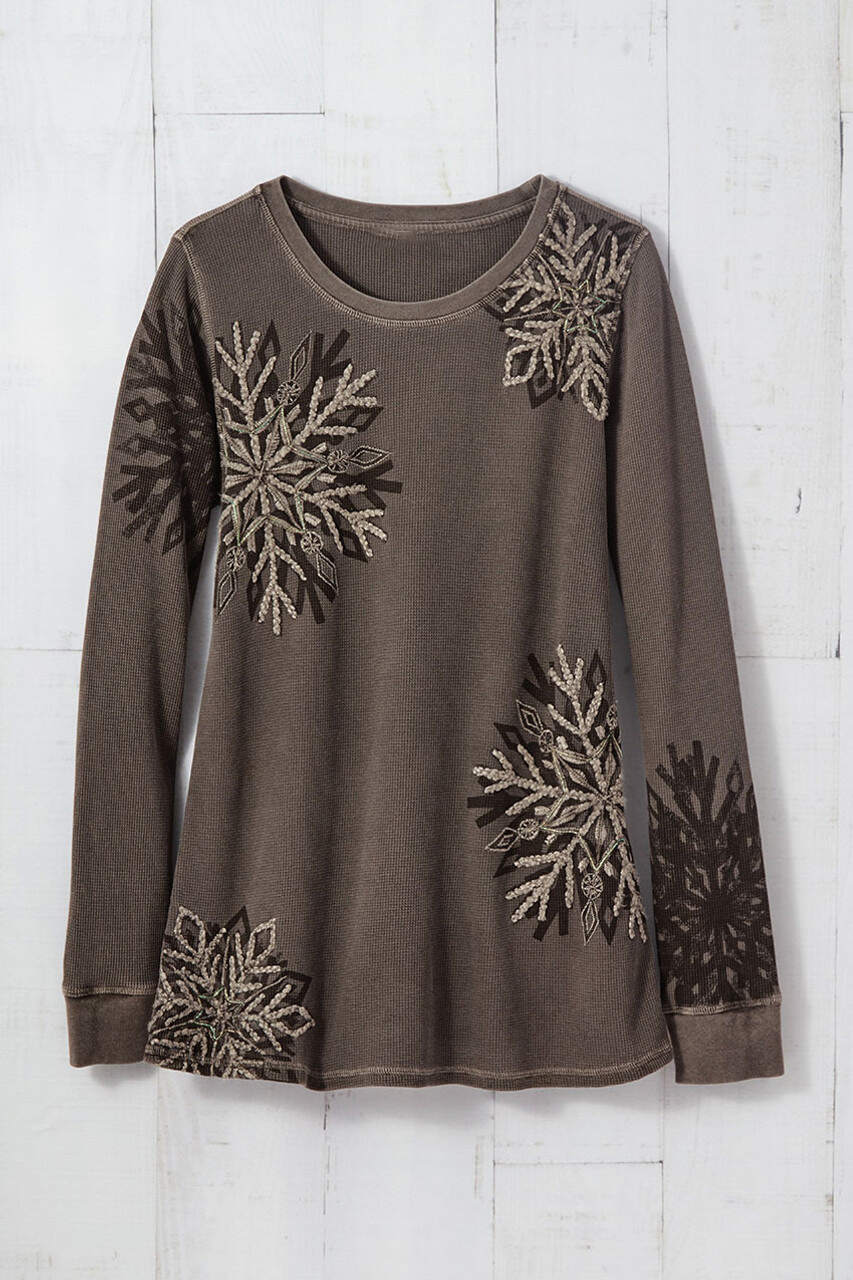 Winter鈥檚 Dream Waffle Tunic
