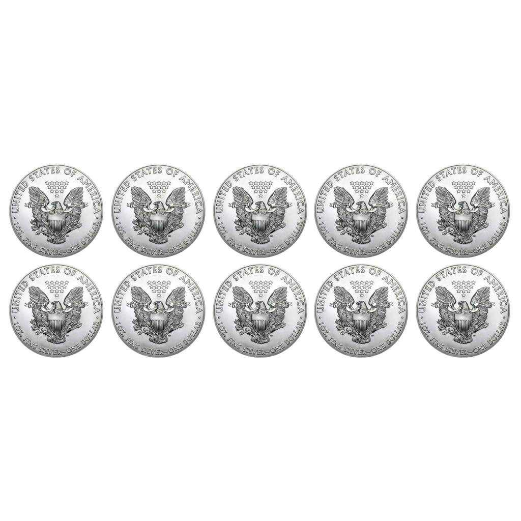 1990-1999 $1 American Silver Eagle Brilliant Uncirculated