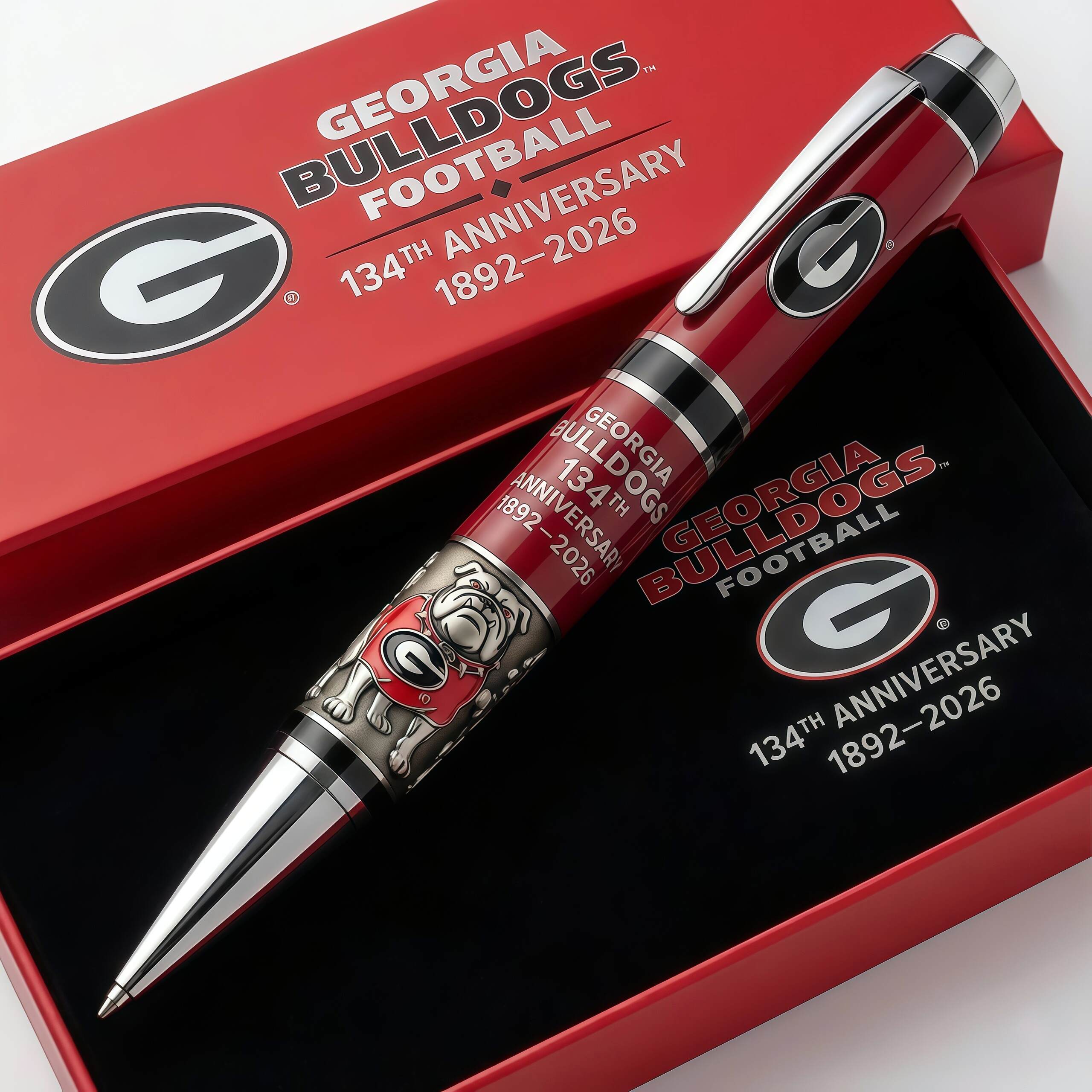 Georgia Bulldogs Football 134TH Anniversary Commemorative Pen