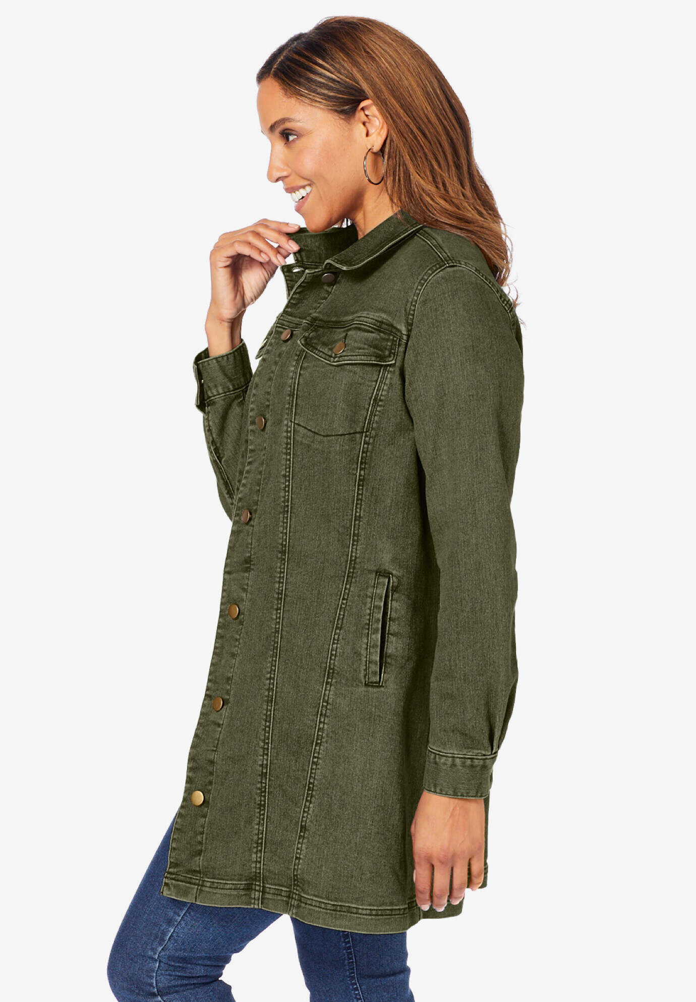 Long Denim Jacket