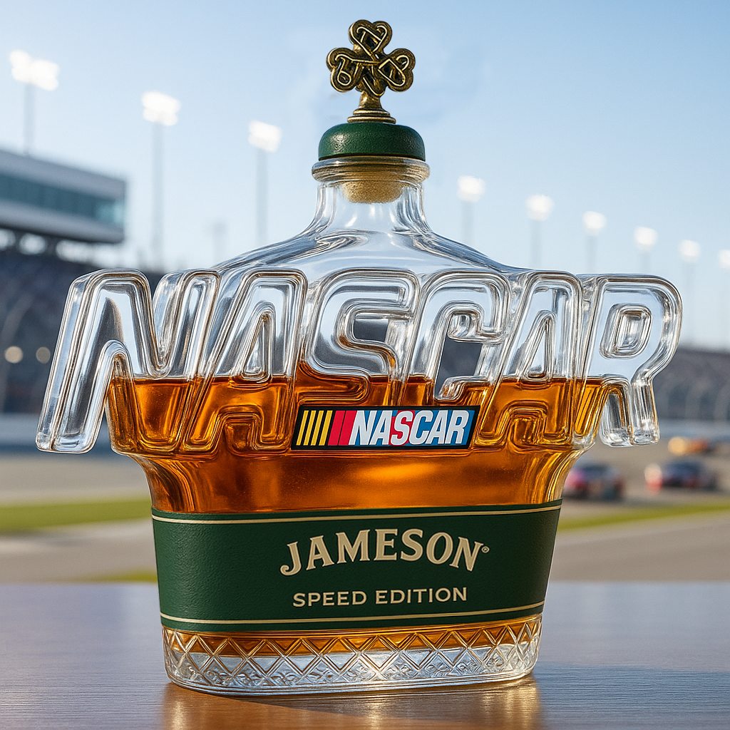 NASCAR Whiskey Bottle