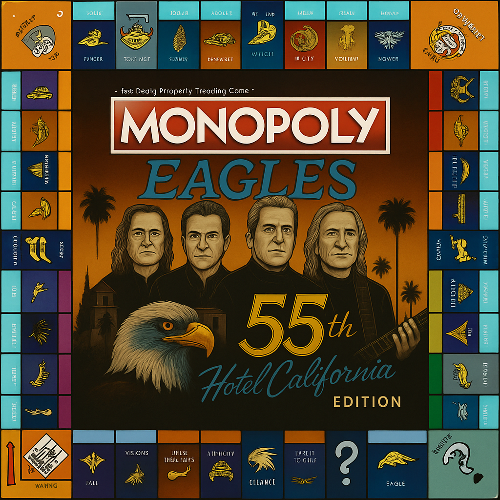 Monopoly: Eagles 55th Anniversary — Hotel California Special Commemorative Edition