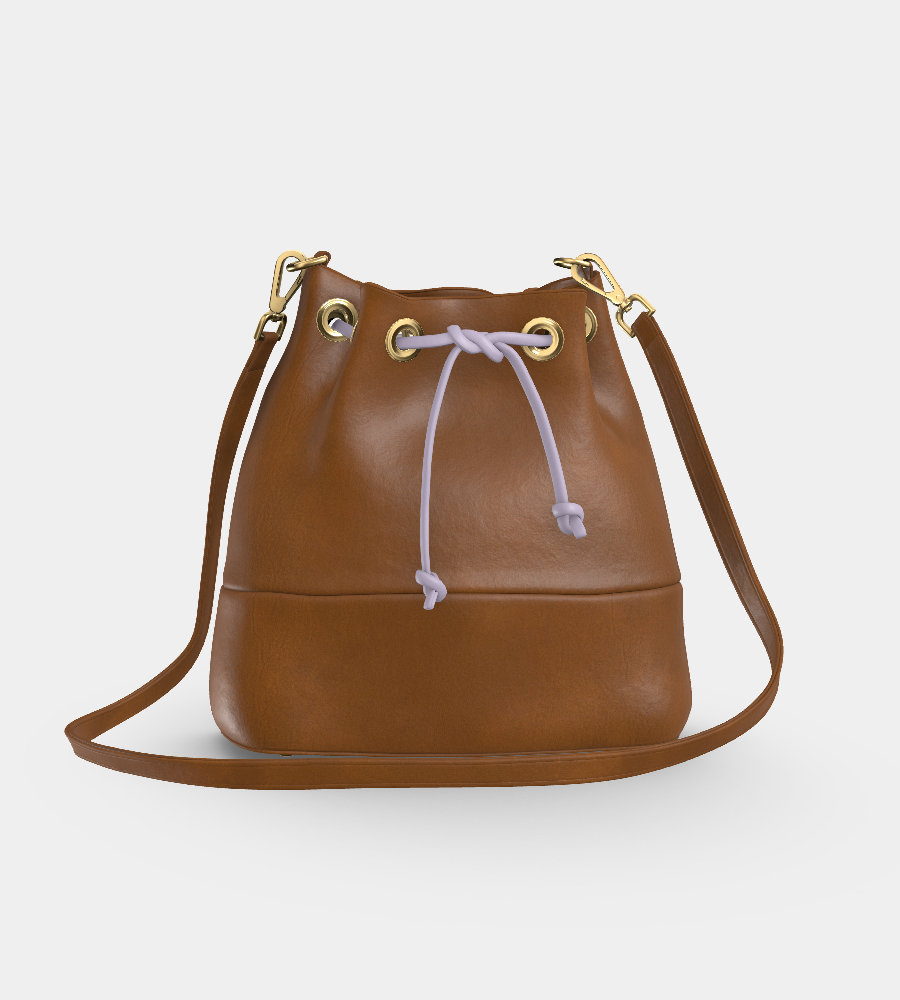 Custom Brio Crossbody Bucket Bag