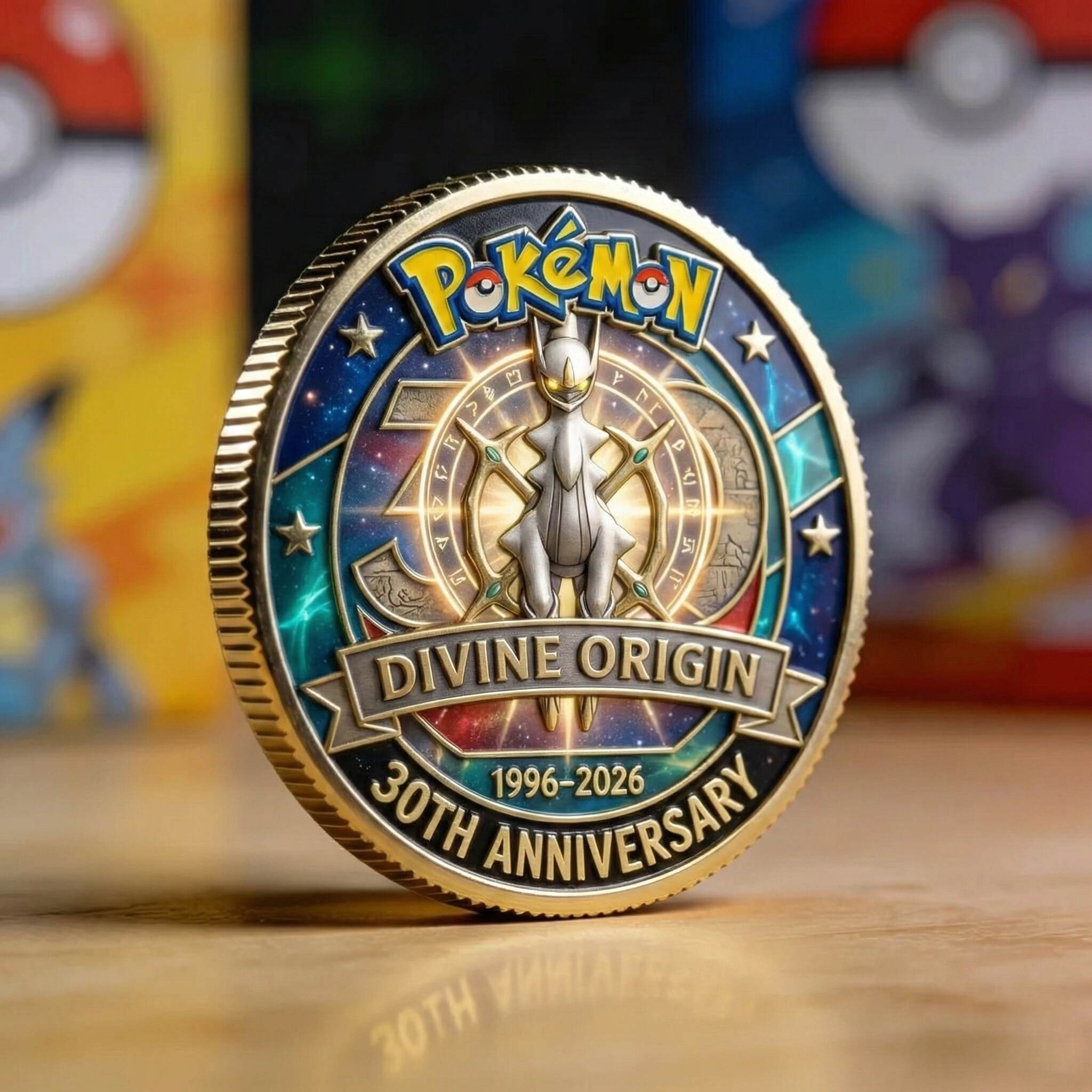 Pokémon 30th Anniversary – Legendary Origin Collector Coin Series