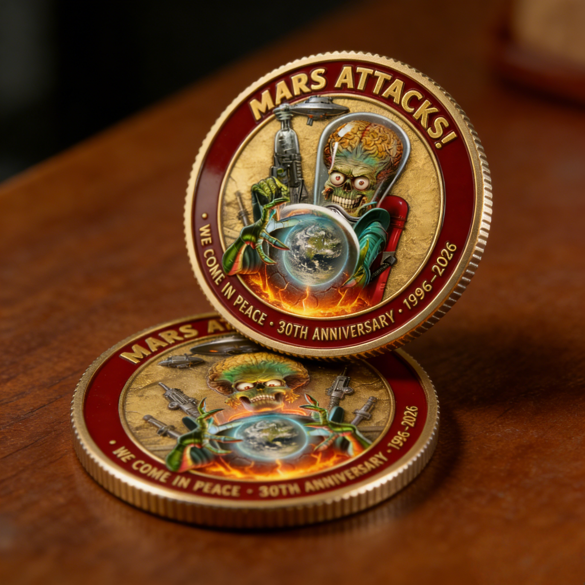 Mars Attacks! 30th Anniversary Commemorative Coin