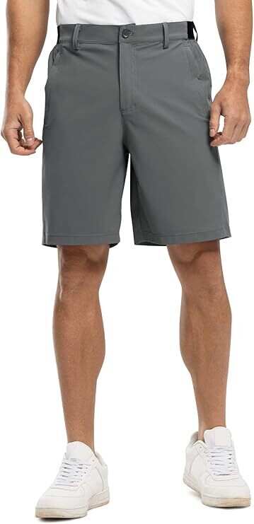 🔥Men's Golf Work Shorts Stretch Waistband Dry Fit