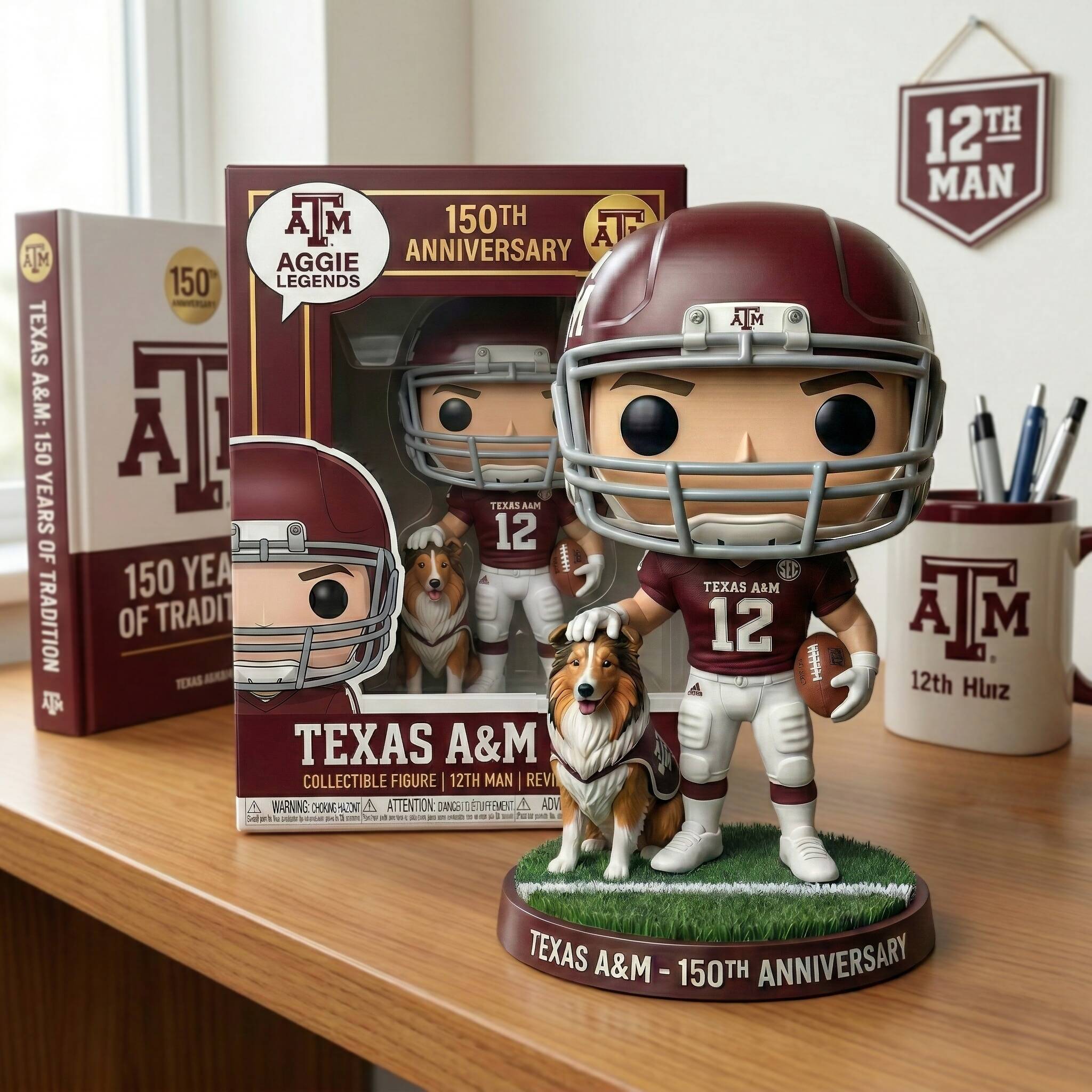 Texas A&M 150th Anniversary Pop! Figure