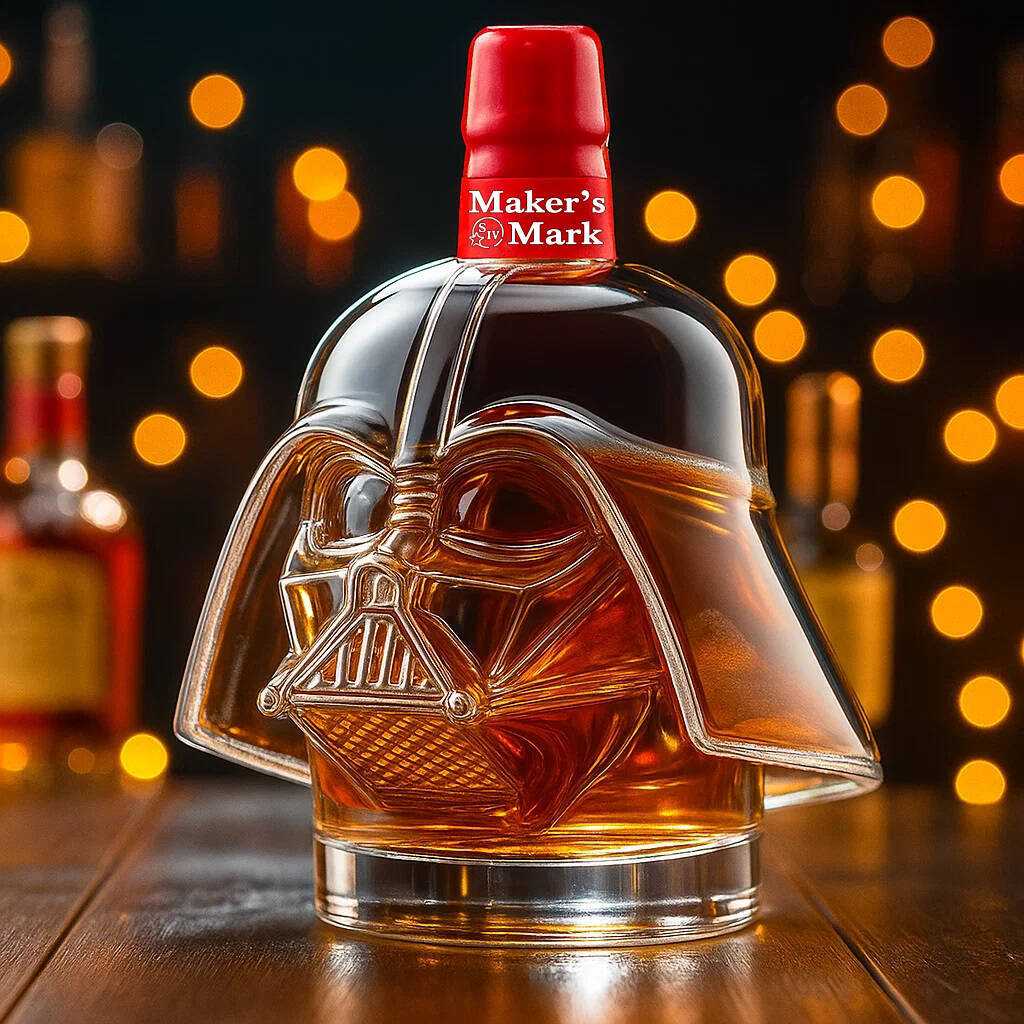 Darth Vader Helmet Whisky Bottle