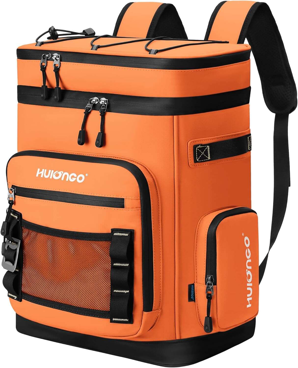 Hulongo Large Waterproof Insulated Cooler Backpack for Men & Women, Leak Proof Cooler Backpack for Camping, Beach, Fishing, Picnic, Travel, Outdoor, 30L, 48Cans