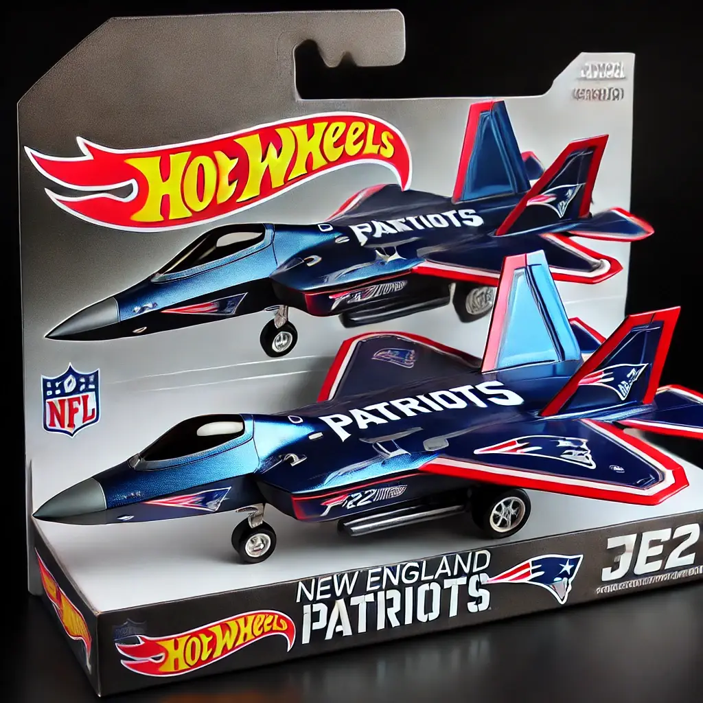 Hot Wheels x NFL F-22 Fighter