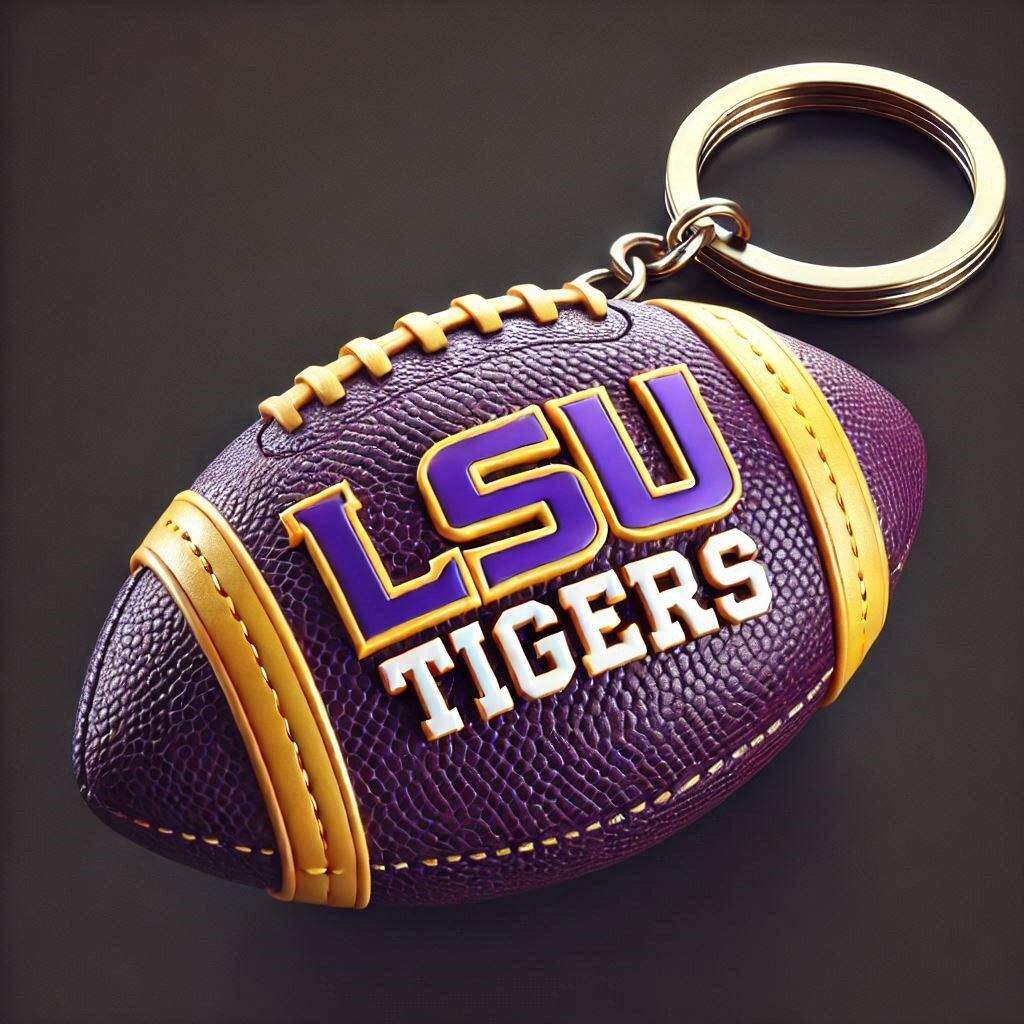 College Football Keychain