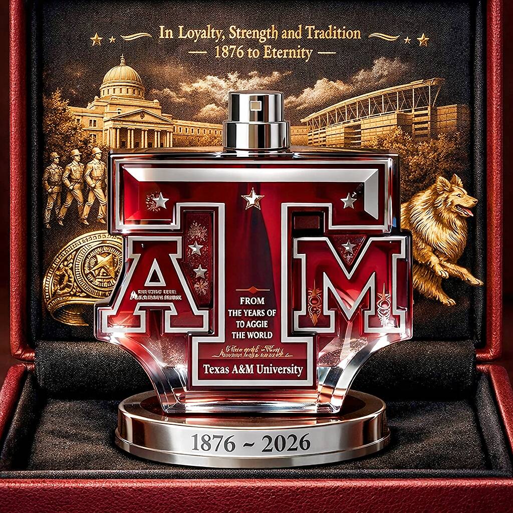 Texas A&M 150th Anniversary Perfume Bottle
