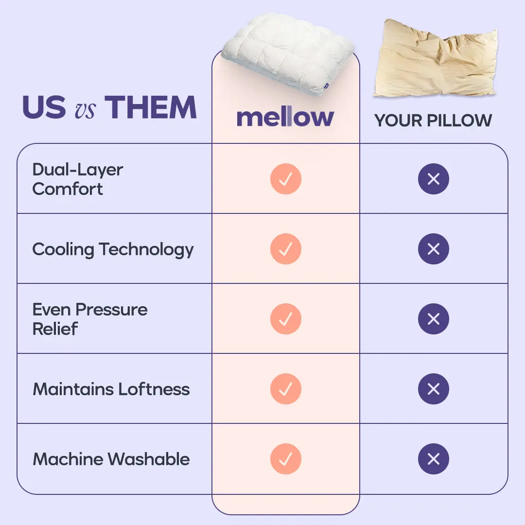 🔥Hot Sale 69% OFF✨Puff Pillow Ice Silk Bed Pillow