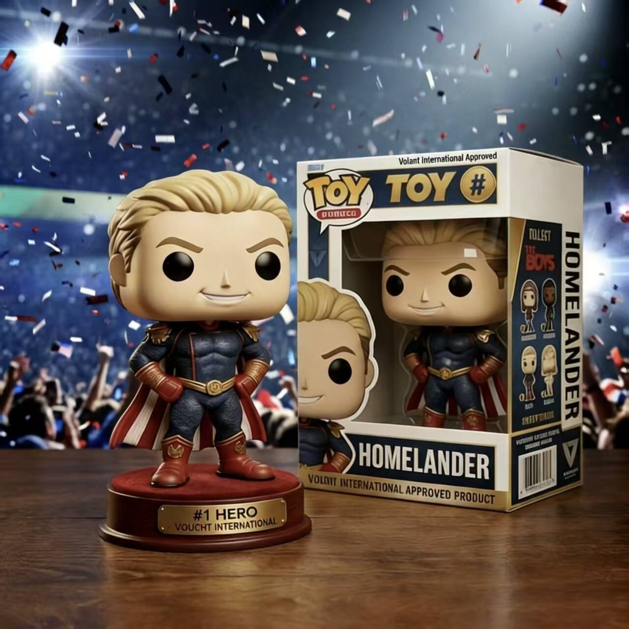 Funko Pop Homelander The Boys 1 Hero Collectible Figure