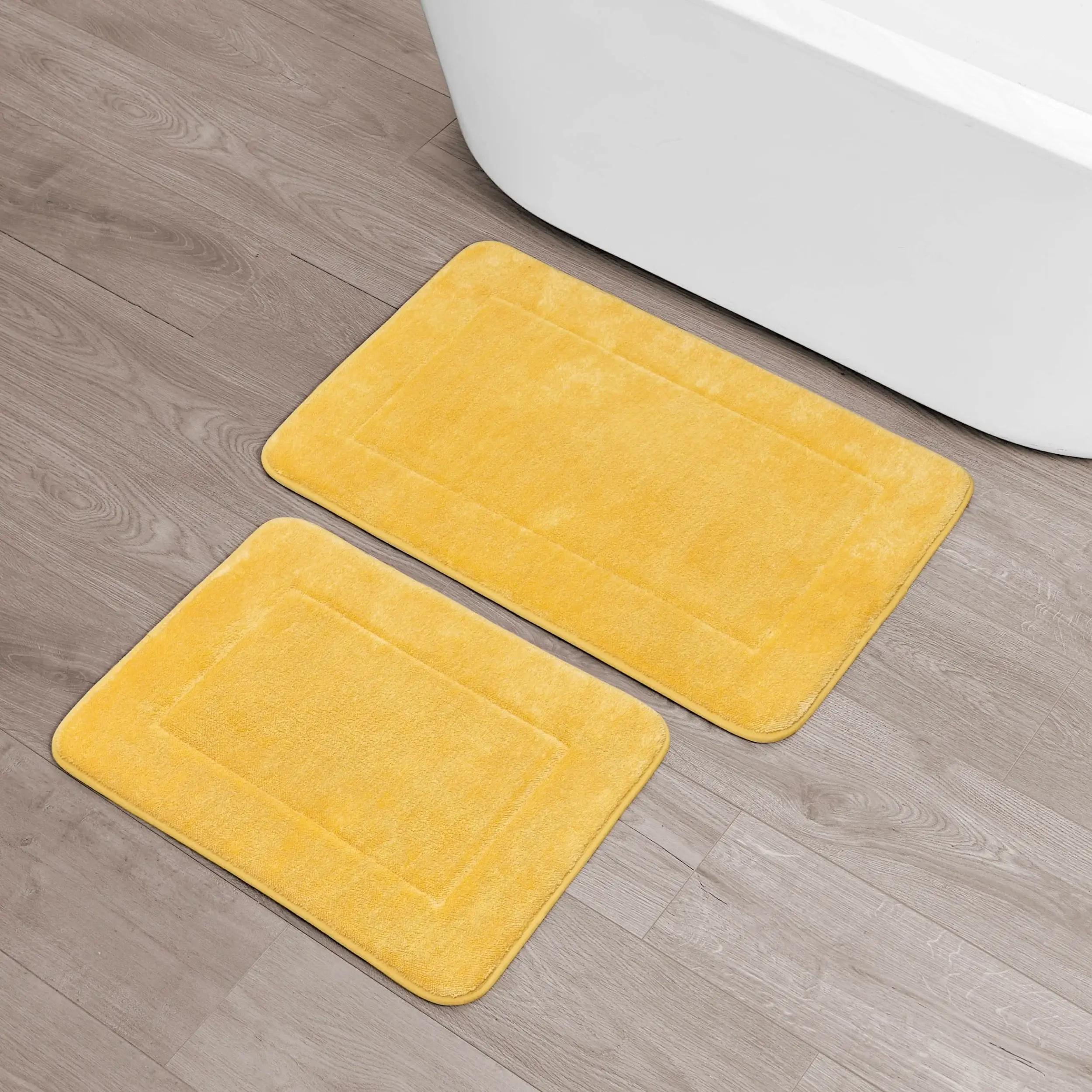 Oliver Brown Terry Memory Foam Bath Mat