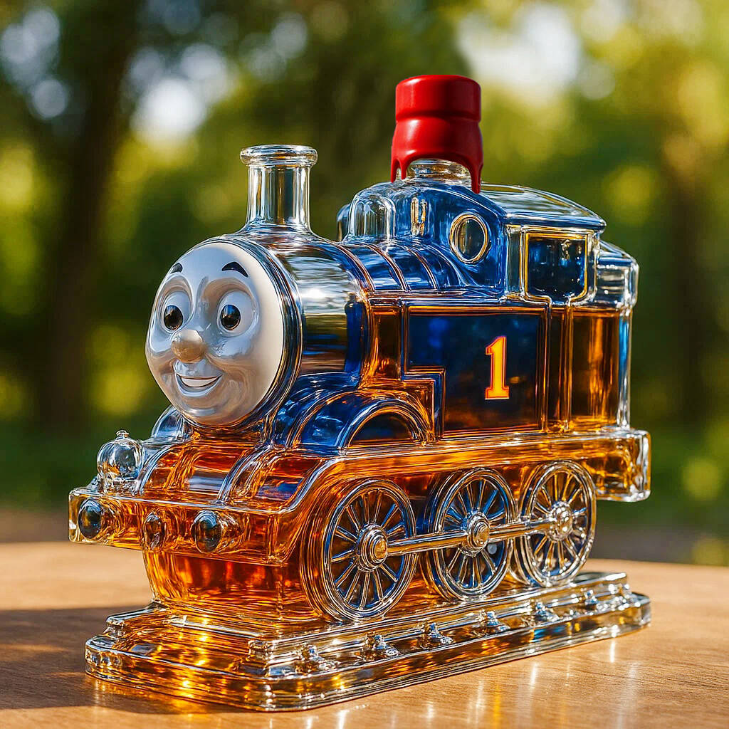 Thomas the Tank Engine whisky bottle