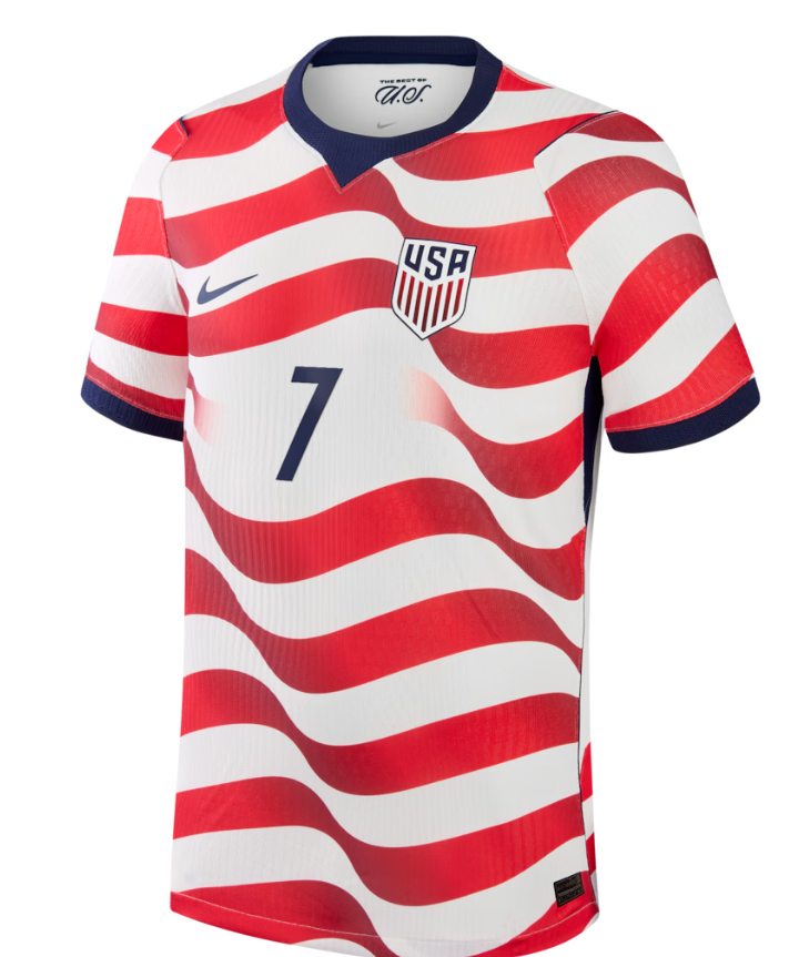 Giovanni Reyna USMNT Nike 2026 Home Match Authentic Jersey - White