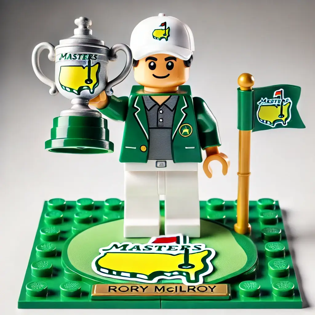Rory McIlroy Champion Minifigure
