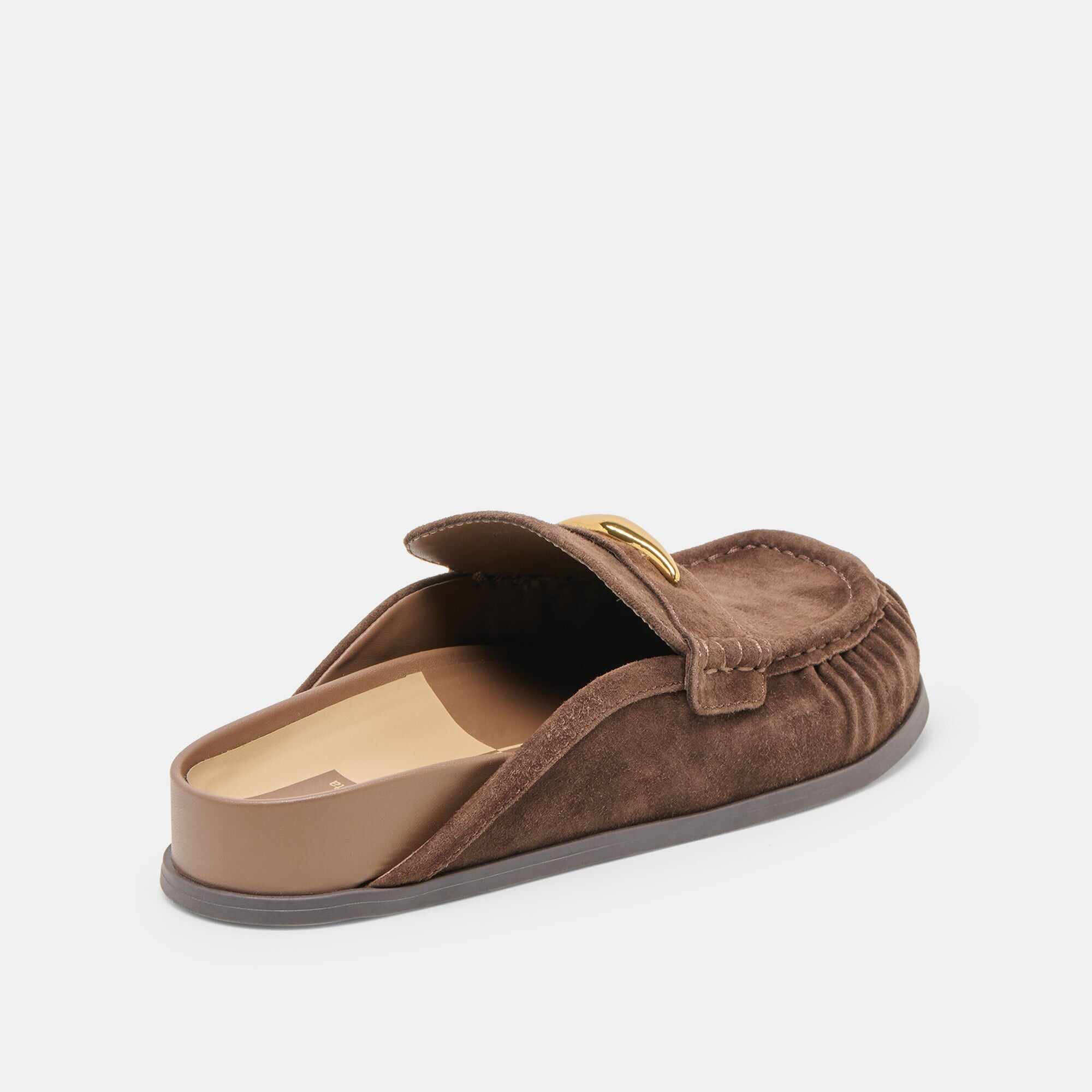JODERO FLATS DK BROWN SUEDE