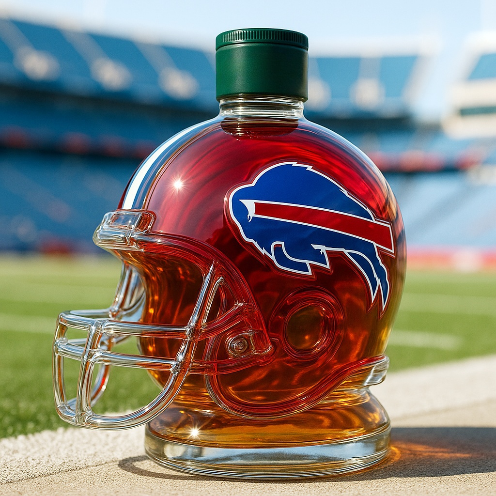 Buffalo Bills Helmet Whiskey Bottle