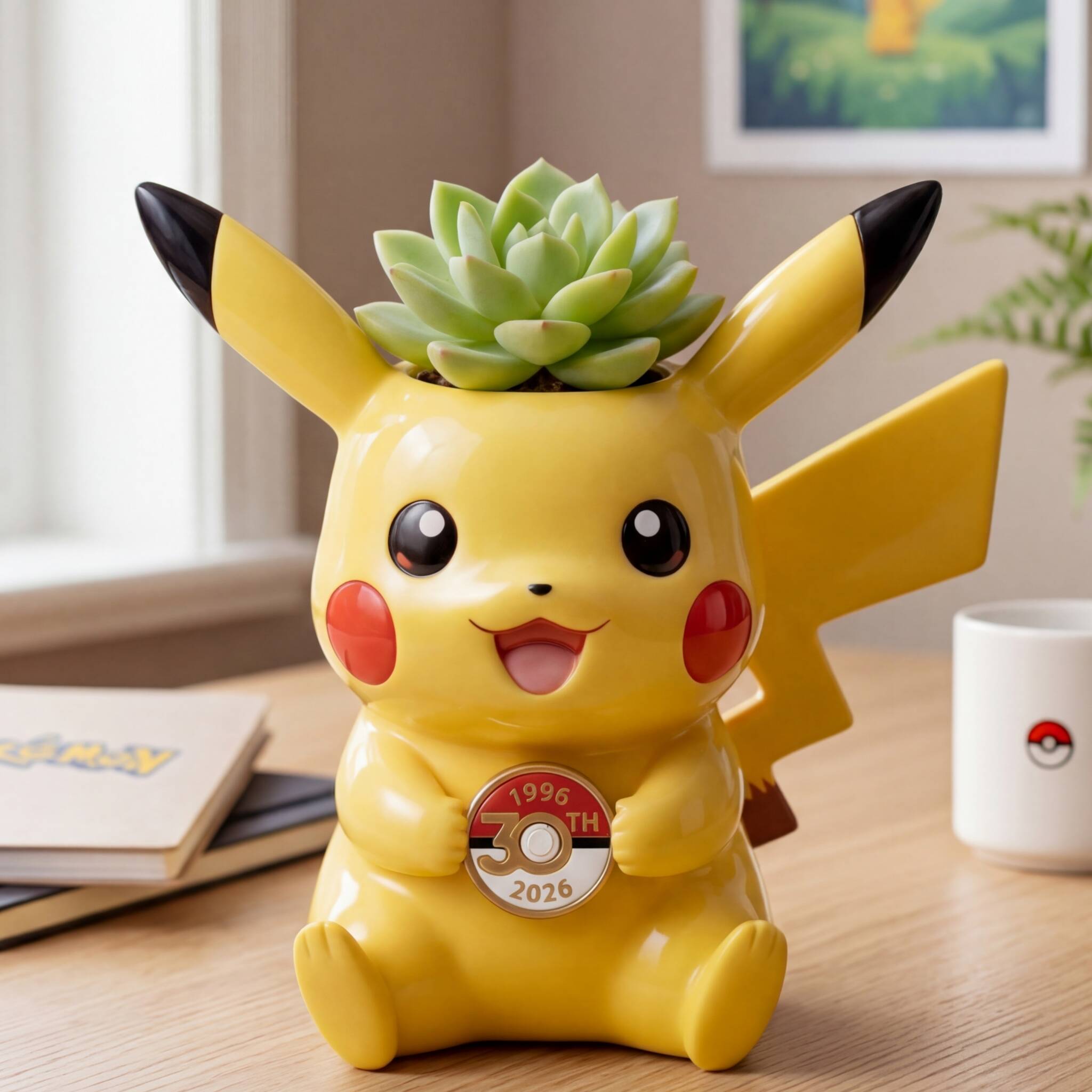 ⚡Pokémon 30th Anniversary Pikachu Collectible flowerpot