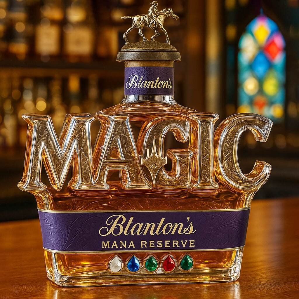 Magic: The Gathering Whiskey Bottle