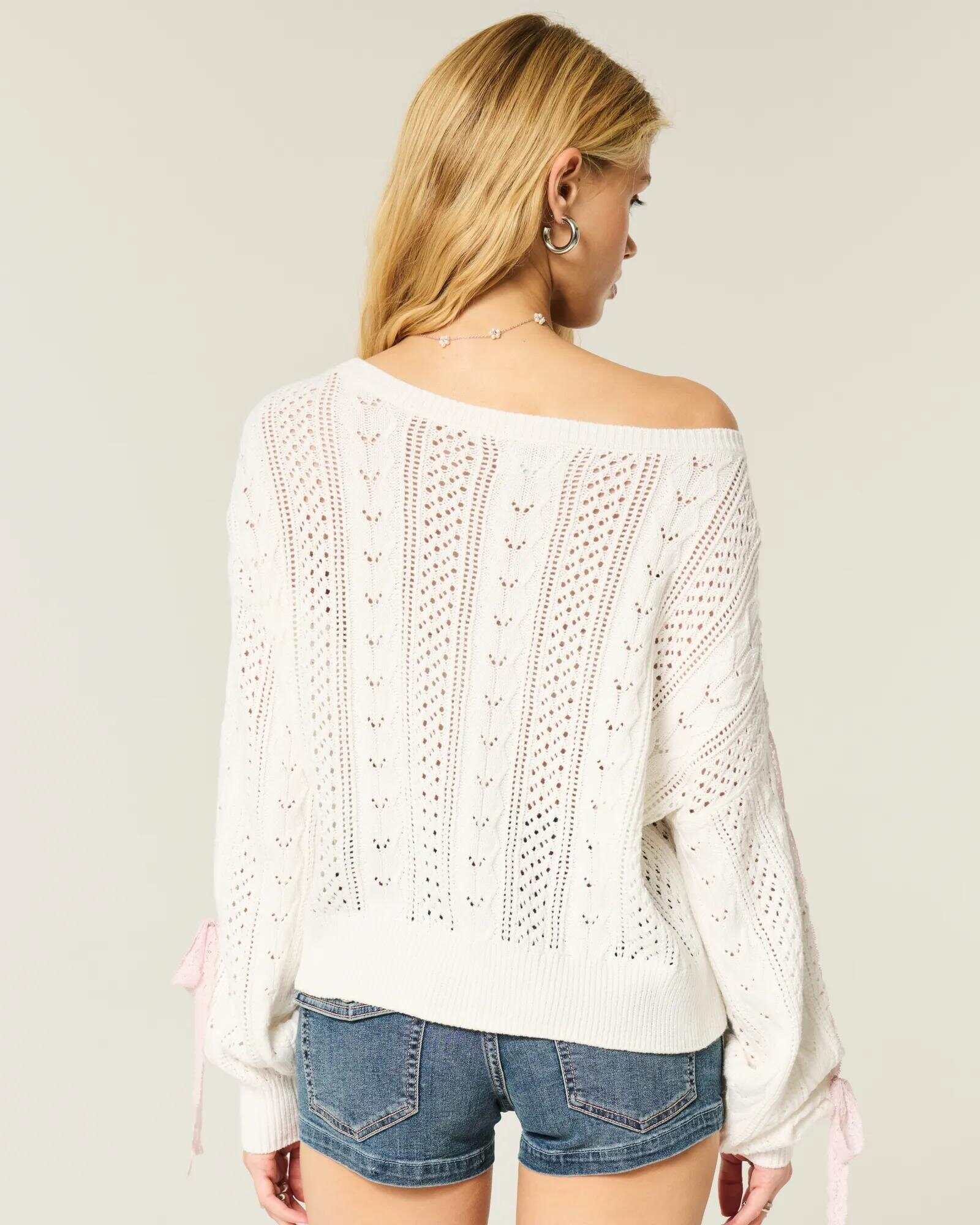 Cable-Knit Sweater