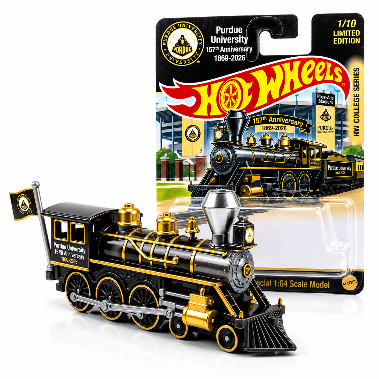 Hot Wheels Purdue University 157th Anniversary Boilermaker Special