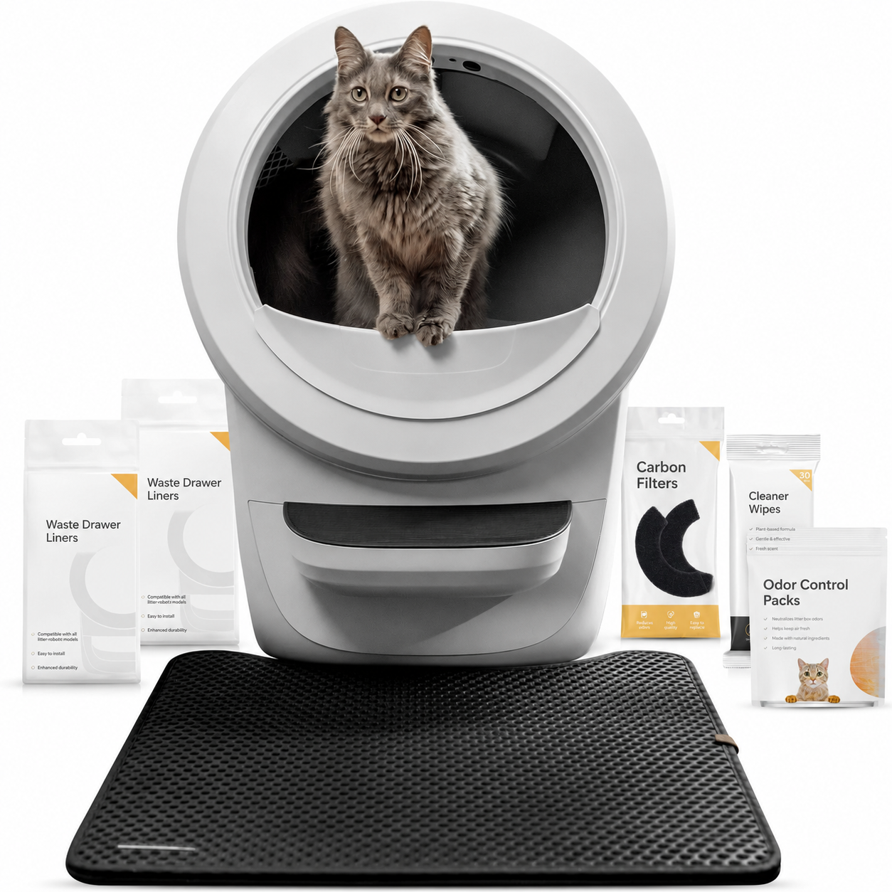 🔥Clearance Sale🔥Smart Self-Cleaning Cat Litter Box 4 – Automatic Cleaning & Odor Control for Cats