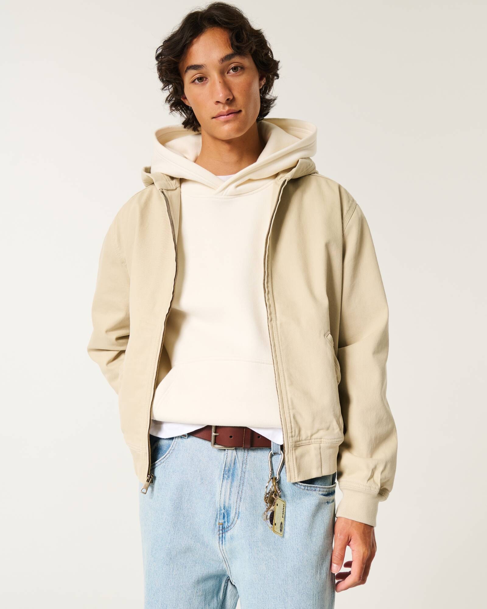 Hooded Zip-Up Jacket