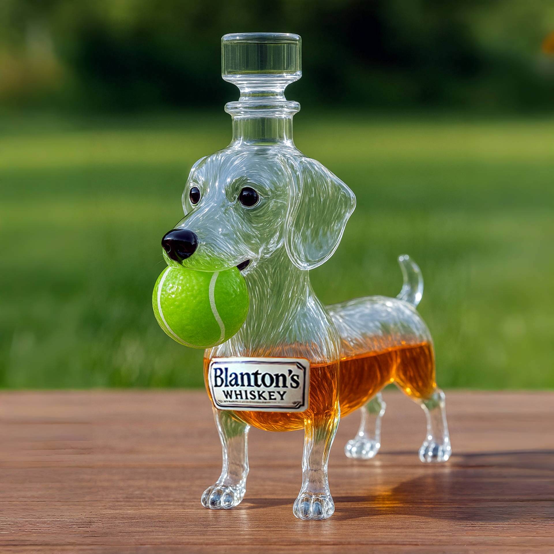 Dachshund Whiskey Bottle