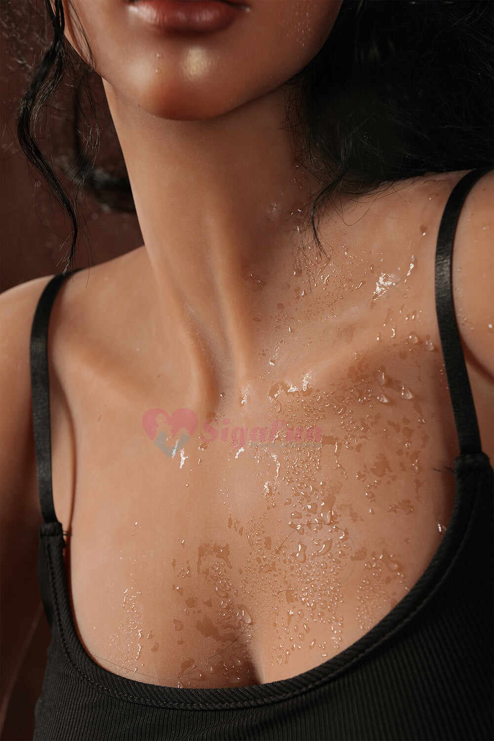 EU Stock - Viv 5.21ft/ 159cm #SG2/SG3 TPE Dark Tanned Realistic Big Breasts Sexy Adult Sex Doll