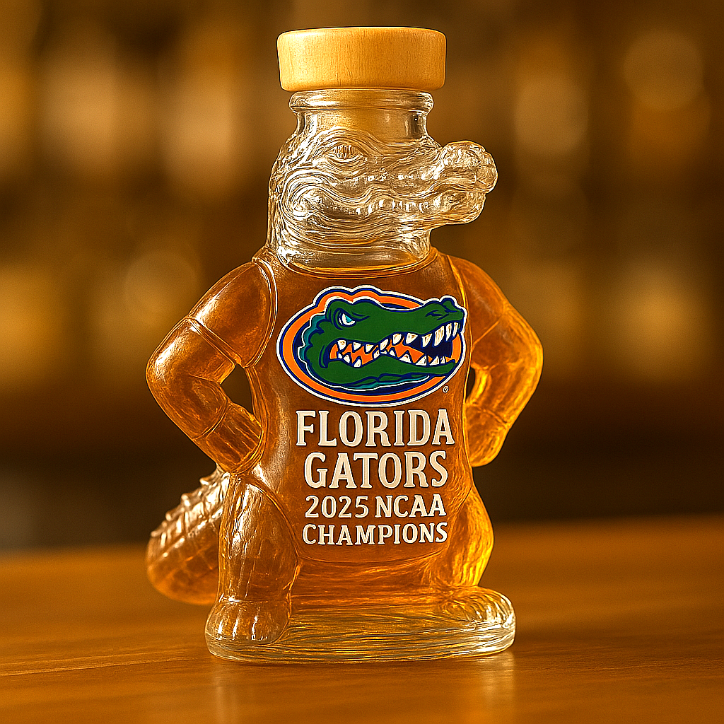 2025 Florida Gators NCAA Championship Mascot Bottle