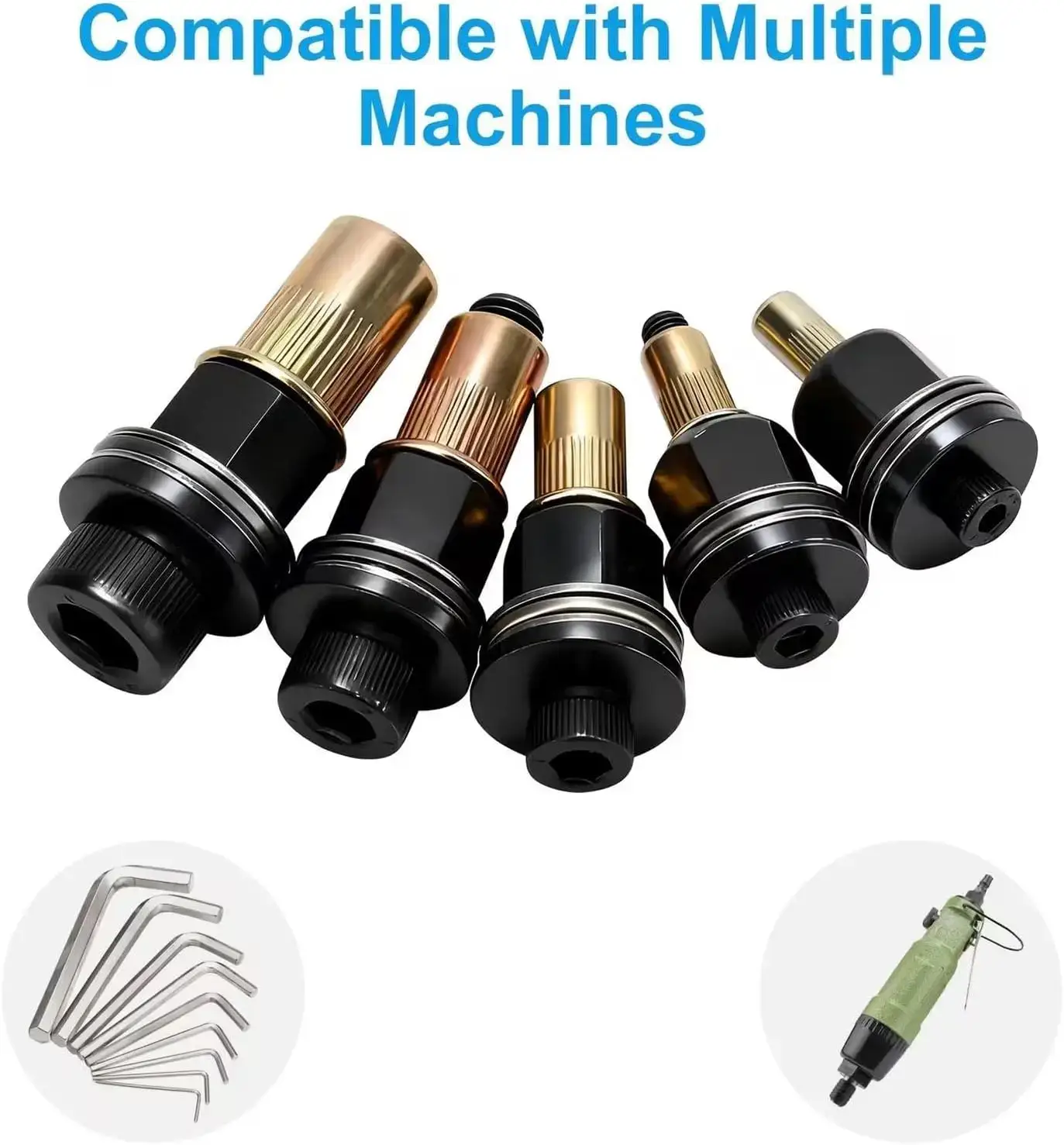 Head Rivet Nut Tool M3-M8 Carbon Steel Kit
