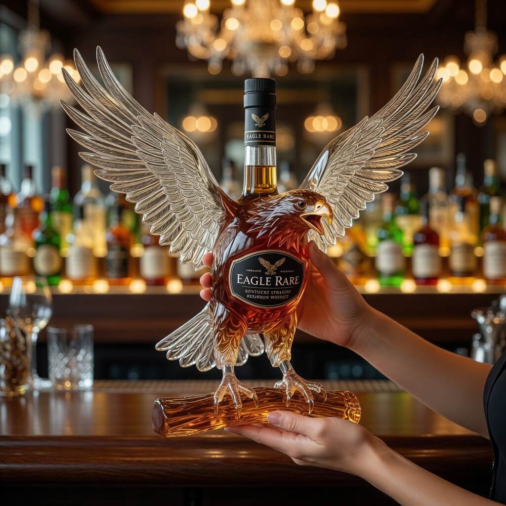 Eagle Rare 3D Sculpted Eagle Bourbon Bottle
