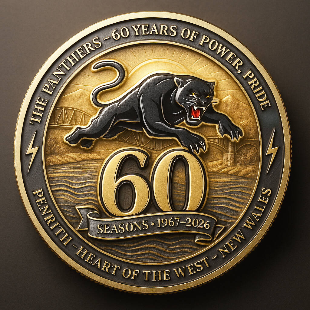 The Panthers 60th Anniversary Commemorative Coin (1967–2026)