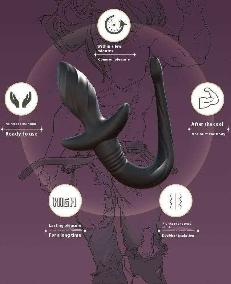 SM Remote Control Wearable Vibrating Butt Plug