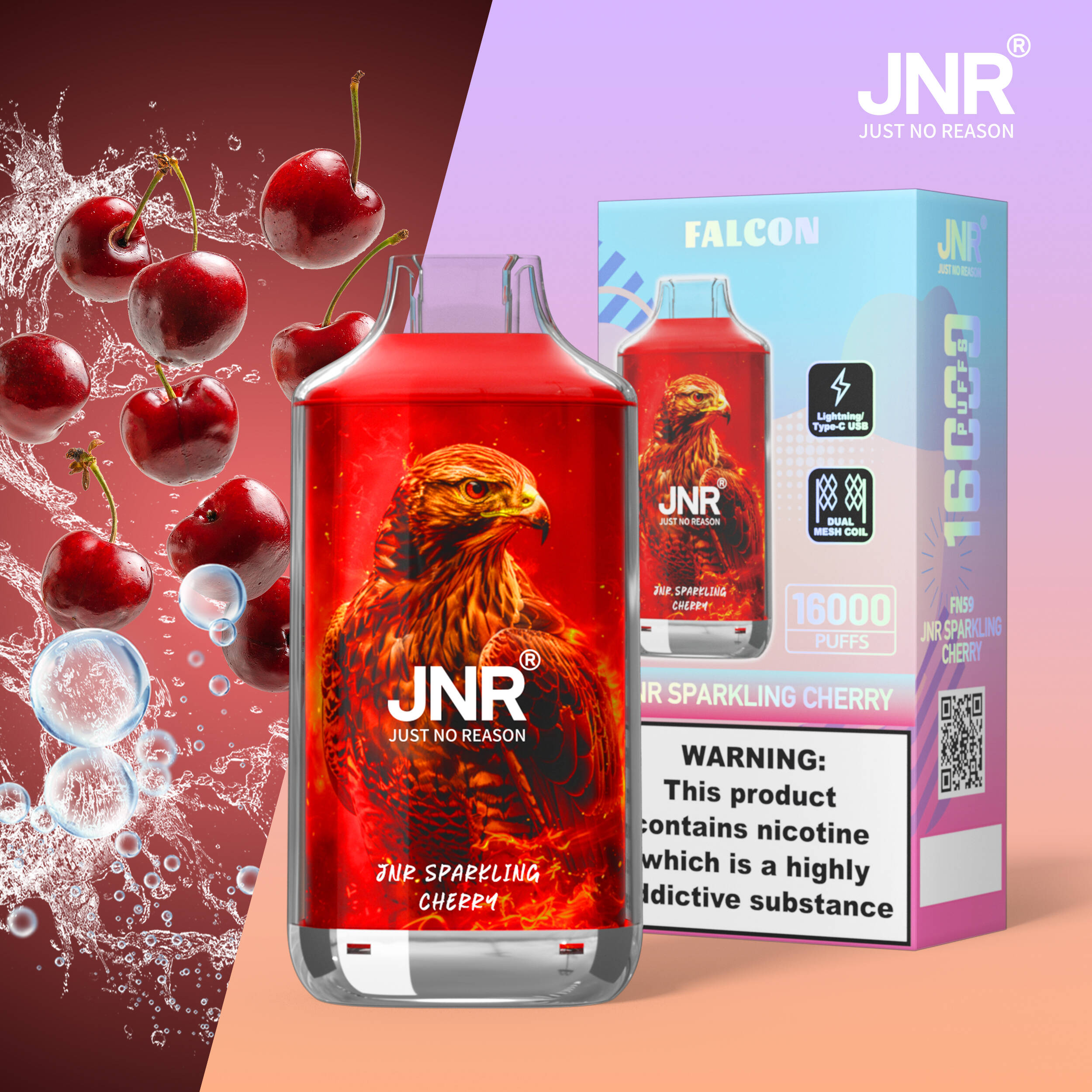 JNR Falcon 16000 Puffs -Disposable Vape