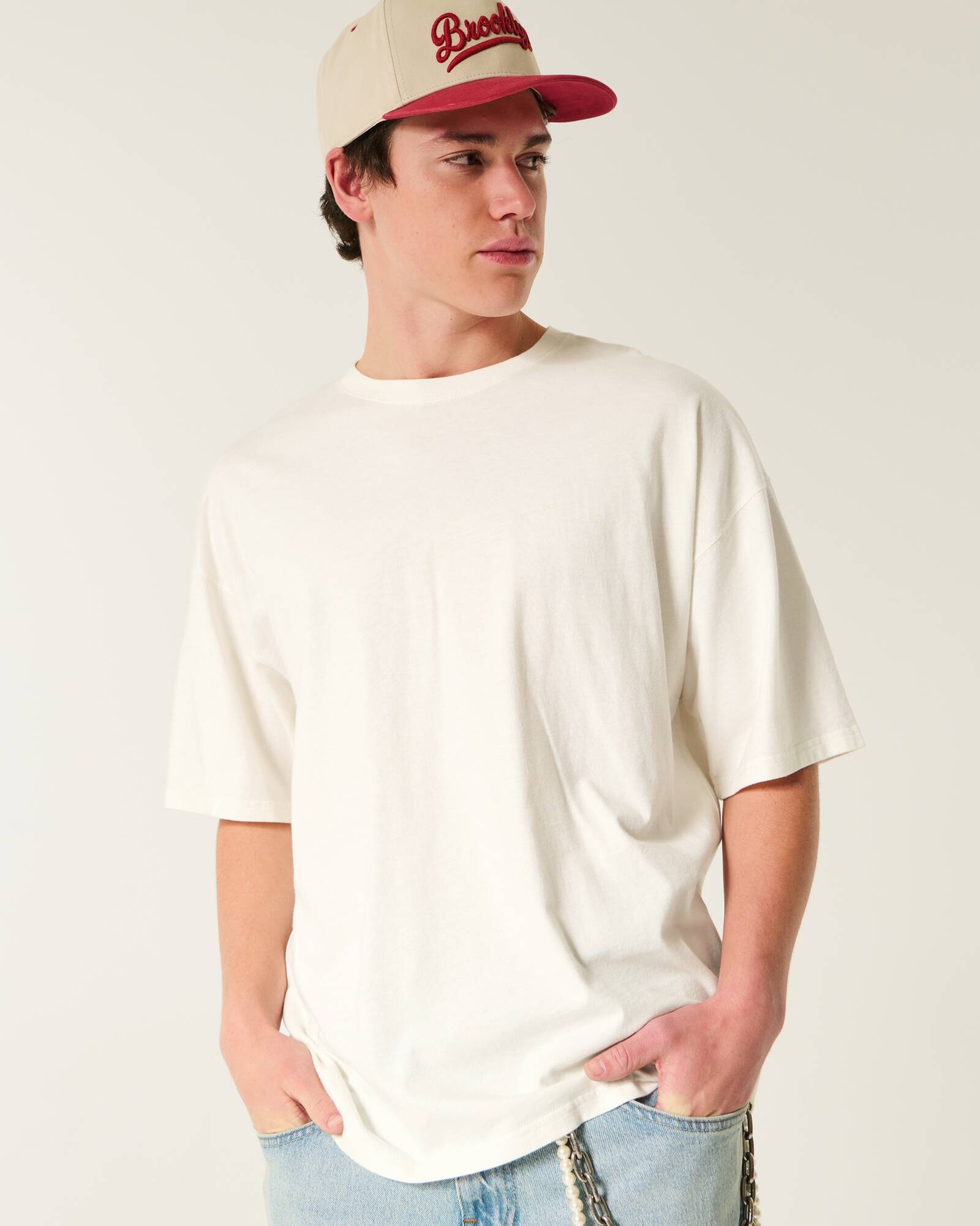 Baggy Cotton Crew T-Shirt