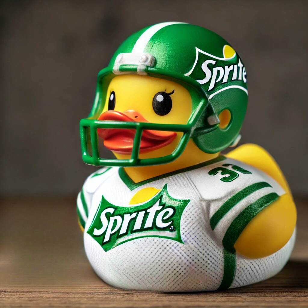Soda Football Team Duck