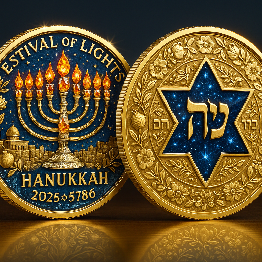 5786 Festival of Lights Heritage Coin