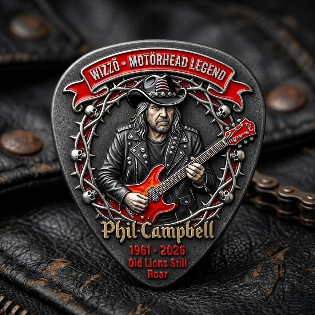 Phil Campbell Commemorative Guitar Pick