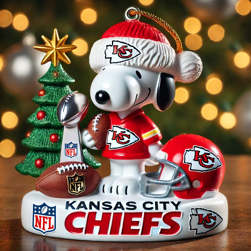 Football Team Christmas Ornaments