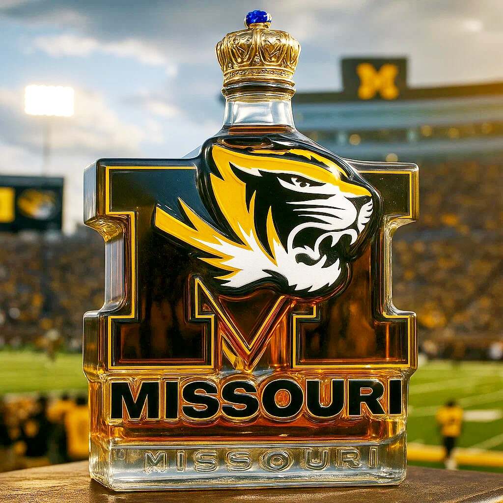 Missouri Tigers Limited edition Whiskey bottle