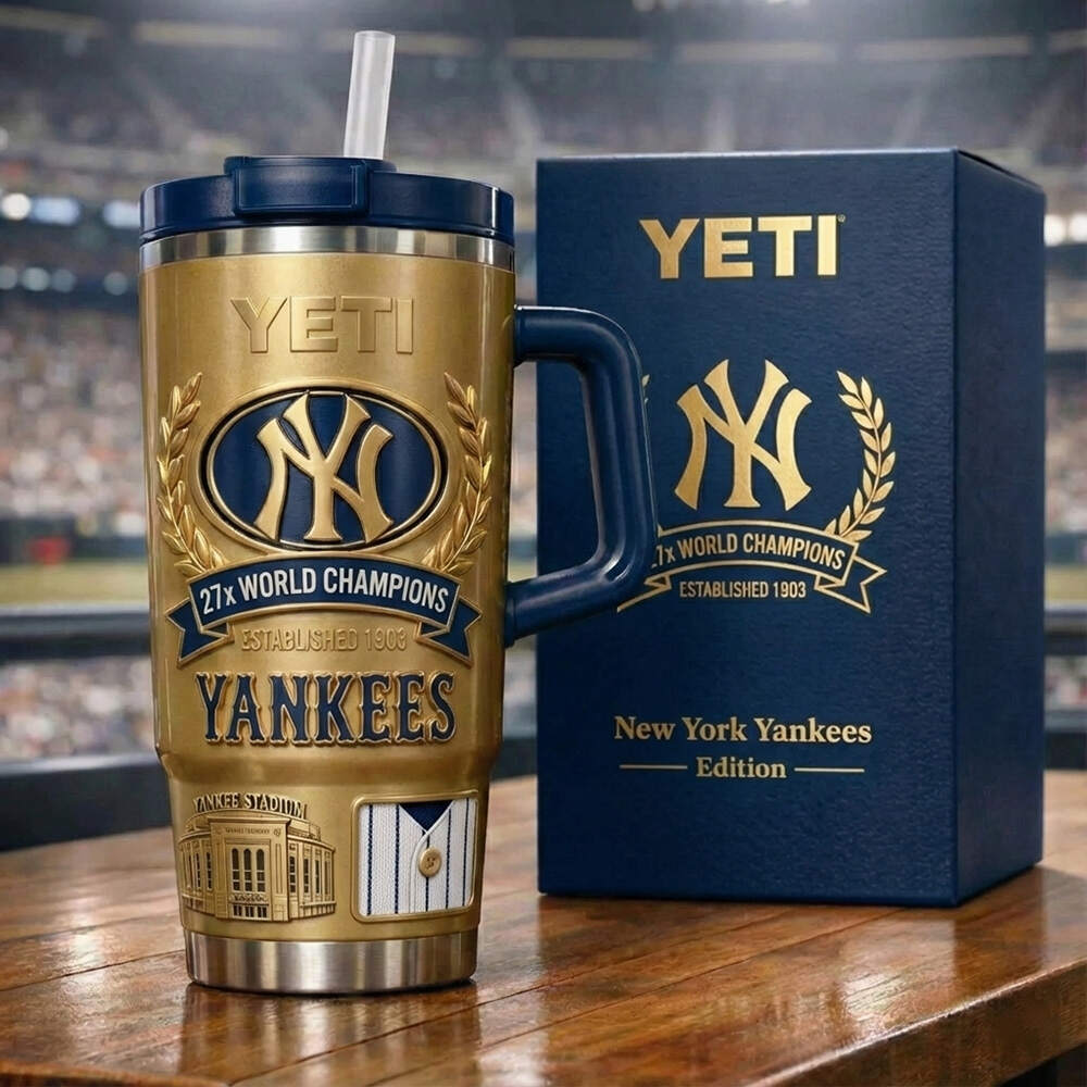 New York Yankees × YETI — World Champions Legacy Tumbler Cup